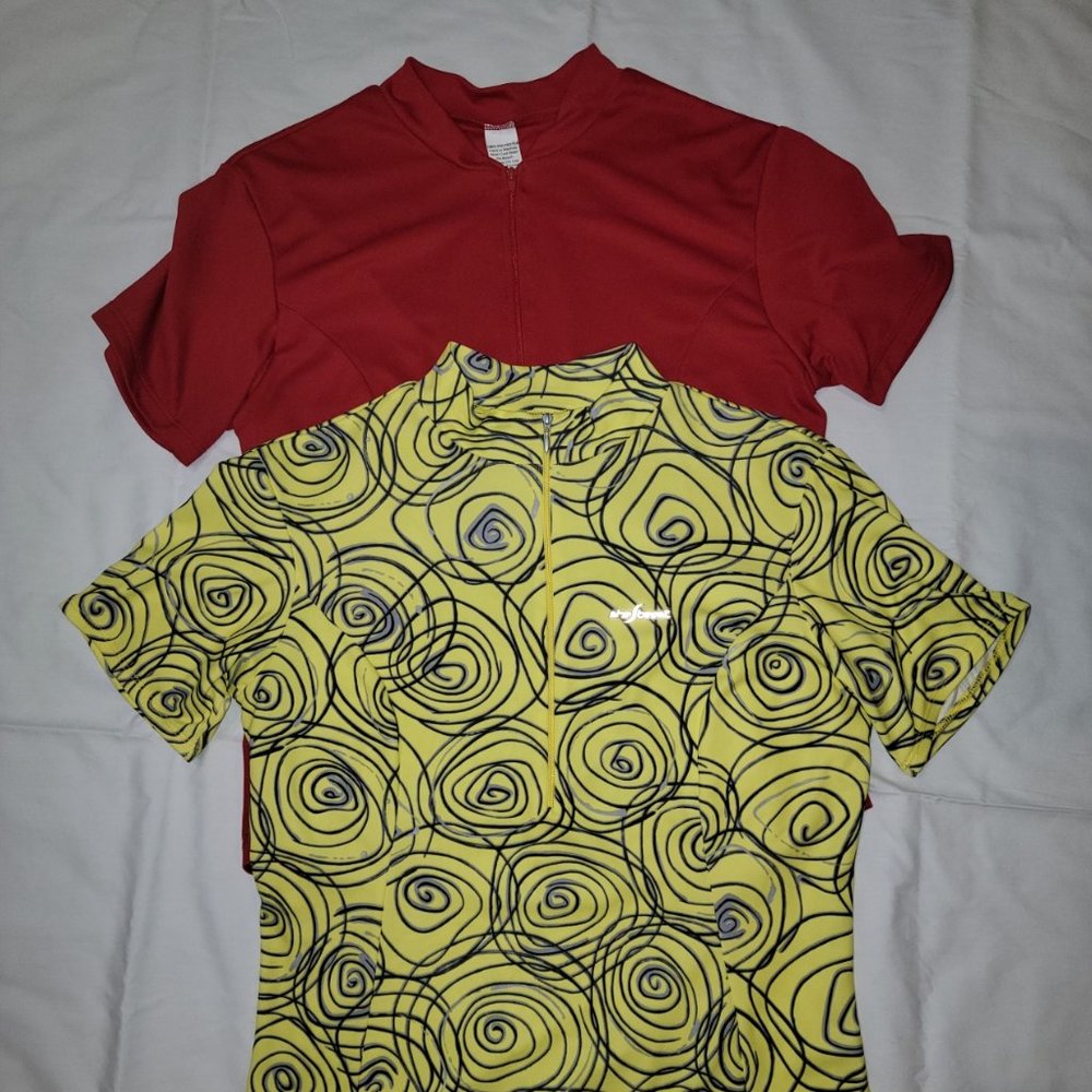 Lot of 2 bike jerseys